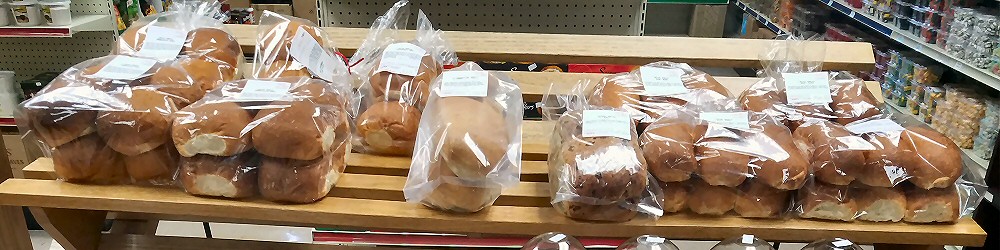Bakery products at Bessey's Meat Market