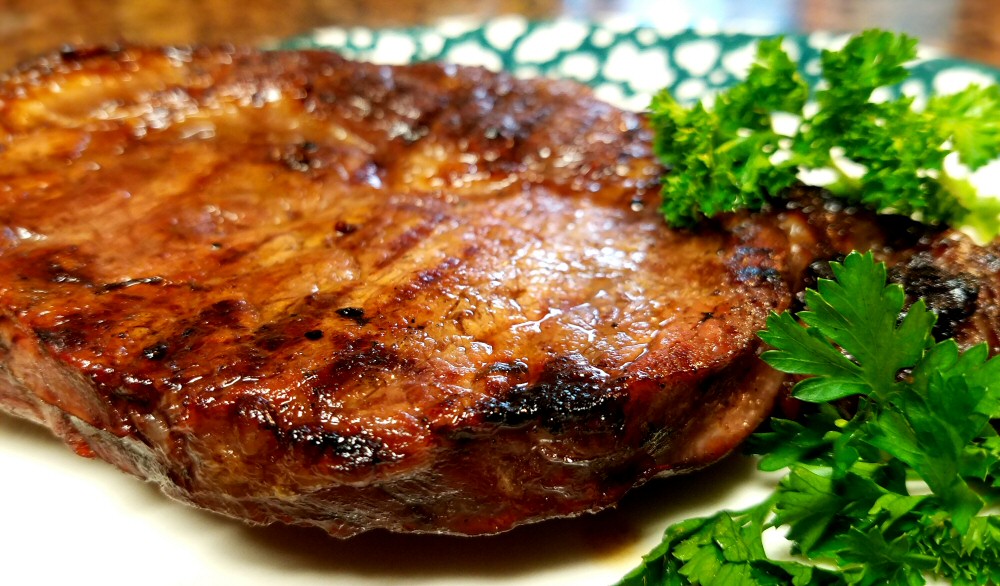 A mouth-watering steak, just one of many options for fresh beef products at Bessey's