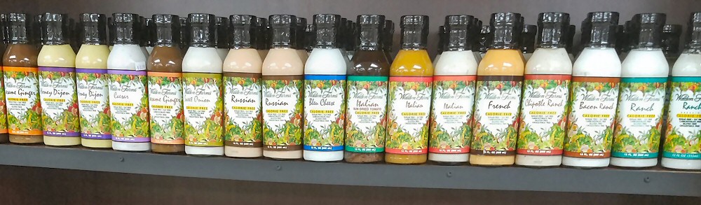 Walden Farms salad dressings